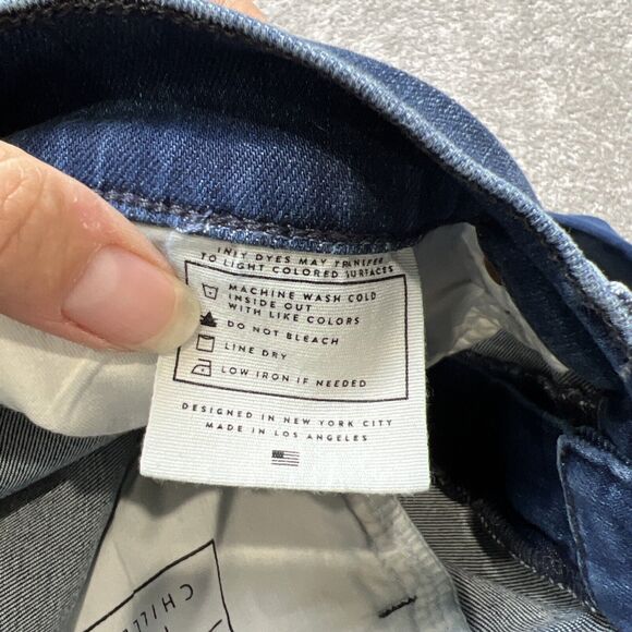 Ayr Jeans Women 28 Medium Wash Denim The Chiller Skinny Stretch - Picture 12 of 14